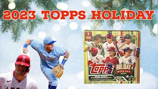 2023 Topps Holiday Mega Box Opening! Sweet SPs and a Guaranteed Hit!