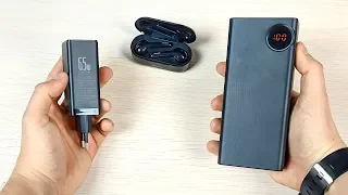 ВЗЯЛ САМУЮ БЫСТРУЮ ЗАРЯДКУ 65W И МОЩНЫЙ 🔥 30000mah POWER BANK на АЛИ! 🔥+ Другие ништяки