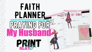 Praying for Husband in my Faith Happy Planner