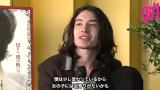 Special Interview of Ezra Miller in TOKYO 2012!