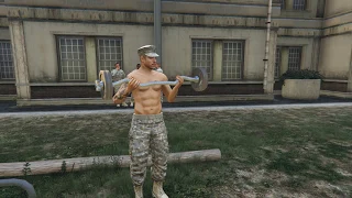 Fort Zancudo Drill Sergeant announcements (GTA V)