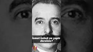 İSMET İNÖNÜ'ÜN LİBYAYI RED ETMESİ #shorts