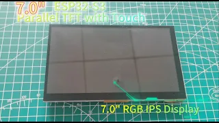 #NEW 7.0" ESP32-S3 Parallel TFT with Touch, Demo of LVGL/ UI Design on SquareLine