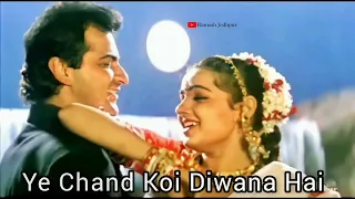 Ye Chand Koi Diwana Hai Song | Chhupa Rustam |  Sanjay Kapoor,Mamta Kulkarni