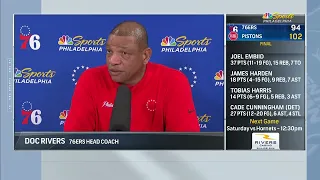 Doc Rivers blamed James Harden for the Sixers’ loss tonight 😳