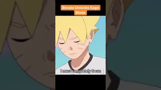 Boruto Unlocks Sage Mode | Naruto Teaching Boruto Sage Mode