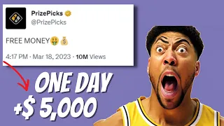 How I Made $5000 on PrizePicks and Underdog in 24 Hours (Best Strategy)