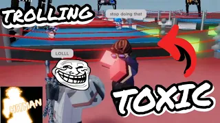 TROLLING TOXIC PLAYERS WITH OP STYLES | UNTITLED BOXING GAME