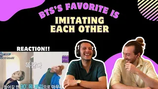 BTS's favorite is imitating each other REACTION😂 // This is hilarious// React To BTS