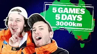 Challenge accepted! Travelling 3000km to 5 AFL games in 5 days | Cados & Cookson | 2019 | AFL