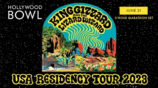 King Gizzard and The Lizard Wizard @ Hollywood Bowl Los Angeles CA 06-21-2023