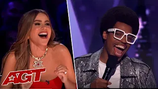 Comedian Mike E. Winfield and Sofia Vergara Become Besties on LIVE TV! Americas Got Talent Finale