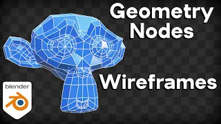 Create Wireframes with Geometry Nodes (Blender Tutorial)