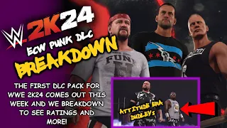 WWE 2K24 ECW Punk Pack DLC BREAKDOWN!!!