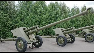 Советская 76-мм противотанковая пушка ЗИС-С-58-1.  Опытный образец 1944 г.
