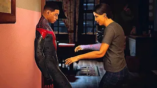 Miles Morales Mother Finds Out He is Spider-Man Scene (2023) 4K ULTRA HD