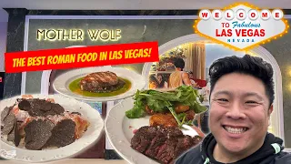 Mother Wolf Fontainebleau - The Best Roman Restaurant in Las Vegas