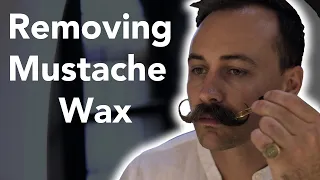 How Do You Remove Mustache Wax? Death Grip Wax Presents Tips Up Ep 3 with @bobandelliothismustache