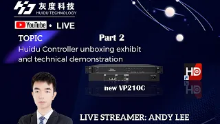New Video Processor HD-VP210C VP410C YouTube Live part 2