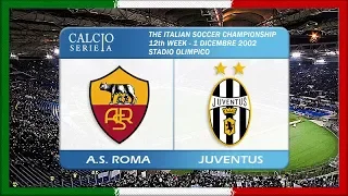 Serie A 2002-03, g12, AS Roma - Juventus
