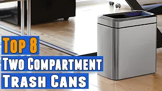 Top 8 Best Two Compartment Trash Cans 2020