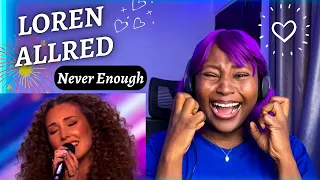 GOLDEN BUZZER! Loren Allred - Never Enough | Auditions BGT 2022 | Reaction