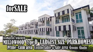MELLOWOOD Type 7D LARGEST SiZE 24X80 PARKHOMES Eco Majestic Semenyih [HOUSE TOUR]