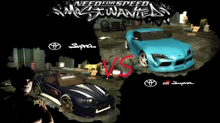 Toyota Supra GR VS Toyota Supra 2JZ Blacklist 13 VIC -  NFS MOST WANTED REDUX V2 1080p HD PART#3