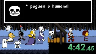 Undertale, mas Frisk é Speedrunner