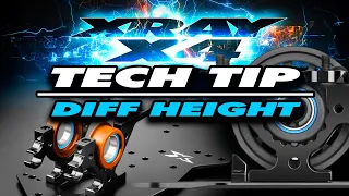 XRAY X4 - Tech Tip - Diff Height