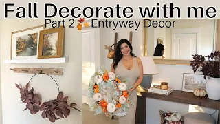 FALL DECORATE WITH ME | Fall Decor Ideas 2023 | Fall Entryway and Coffee Bar | Part 2