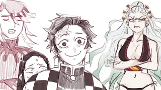 The Funniest Demon Slayer COMIC DUB Compilation Wholesome Kimetsu No Yaiba Comic Dubs