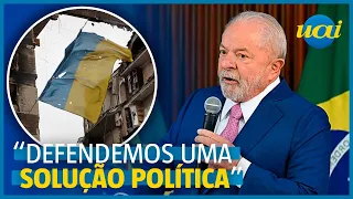 Lula diz que condena 'violação do território' da Ucrânia