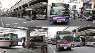 【日本一カオスなバスターミナル】バスの行列を眺める＠綱島駅