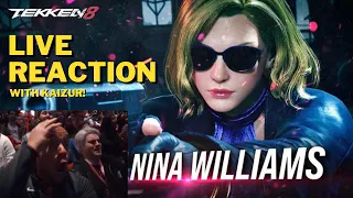 Tekken 8 Nina Reveal LIVE REACTION with @Kaizur !