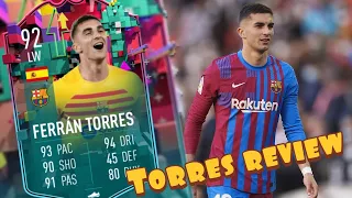 FIFA 23 | FERRAN TORRES LEVEL UP PLAYER REVIEW | ALL ROUND MACHINE!