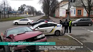 На перехресті в центрі Черкас трапилось ДТП