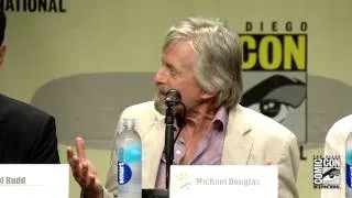 Paul Rudd and Michael Douglas at San Diego Comic-Con