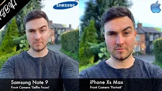 iPhone Xs Max vs Samsung Galaxy Note 9 | Camera Test Comparison Review!