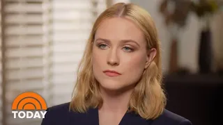 Evan Rachel Wood Talks About Her Fight For Domestic Abuse Victims | TODAY