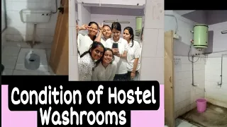 Hostel Washrooms Condition Gbpuat😱 - Girls Hostel Pantnagar