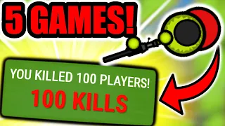 100 KILLS in 5 GAMES! | Surviv.io