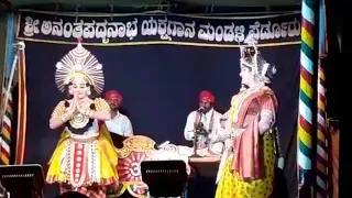 Yakshagana-jansale.Raghavendra,yalguppa-chittanni,jalavalli -perdur mela.