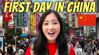 China is NOT AT ALL What We Imagined 🇨🇳 (First Day in Shanghai)