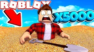 СУПЕР БАГ НА 5000 КАМНЯ В СЕКУНДУ! MINING SIMULATOR ROBLOX