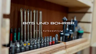 Bohrer und Bit Halter  -  DIY -  für wenig Geld selbst gemacht