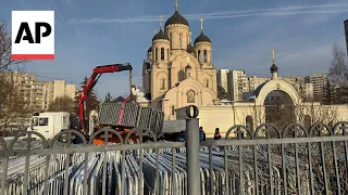 Increased security ahead of Alexei Navalny’s funeral