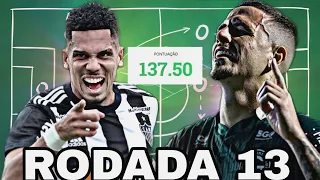 LIVE ESCALANDO TIME #13 CARTOLA FC 2023 | +100 pontos!