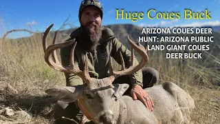 Arizona Coues Deer Hunt:  Arizona Public Land Giant Coues Buck!!!
