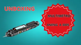 Unboxing Multimetro Aneng A3005